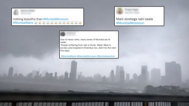 Mumbai Monsoon: Twitterati Reacts With Images and Alerts As the City Receives Heavy Rainfall on Wednesday Morning! (Check Mixed Views)